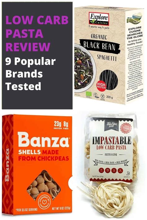 Low-Carb Pasta Review: 9 Popular Brands Tested - Diabetes Strong