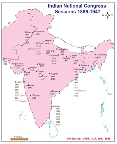 Nationalism In India Map Pointing