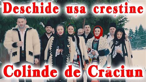 Colinde de Craciun din Ardeal - Deschide usa crestine - NOU 2023 - YouTube