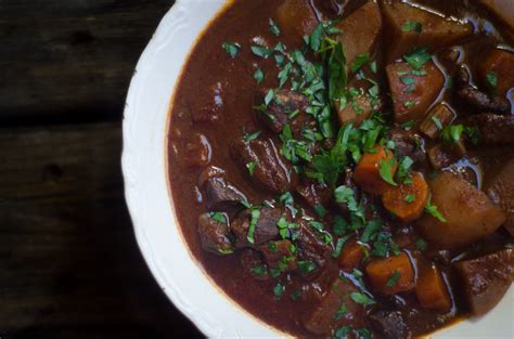 Bison Stew with Red Wine and Sweet Bay - Nourished Kitchen