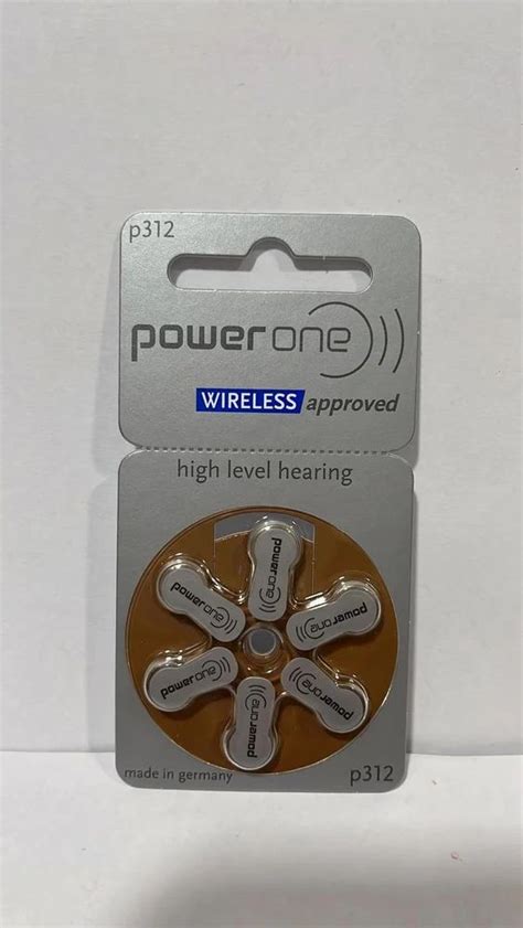 Power One P312 Hearing Aid Battery at Rs 240/pack | Bengaluru | ID ...