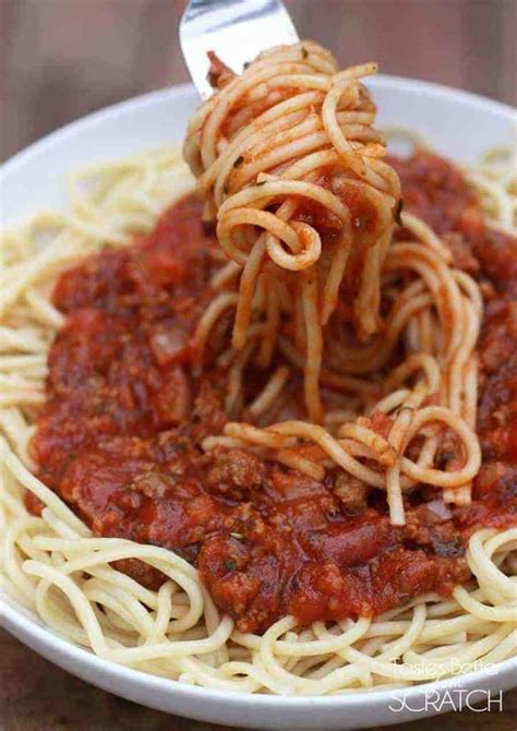 Homemade Spaghetti Sauce | - Tastes Better From Scratch