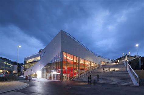 3xn - Cultural Centre 'Plassen' | Cultural center, Architecture, Modern architecture