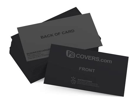 High Quality PSD Business Card Mockup Templates • PSD Mockups