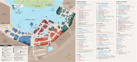 PHOTOS - Revised guide map format for Disney Springs with the opening ...