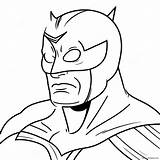 Comic Superhero Coloring Page 3740 2982 sketch template