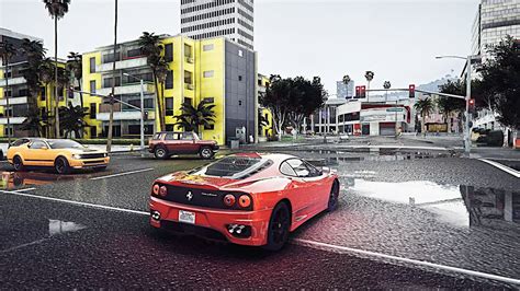 GTA 5 PS5 2021 Concept 4k Graphics Overhaul & Enhancement Ray Tracing NaturalVision Evolved PC ...