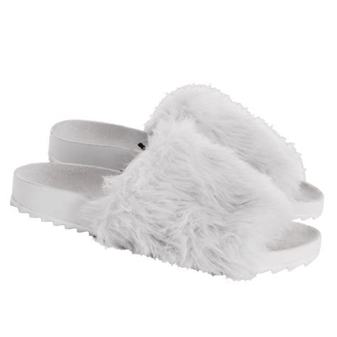 New stylish Faux fur plush slippers