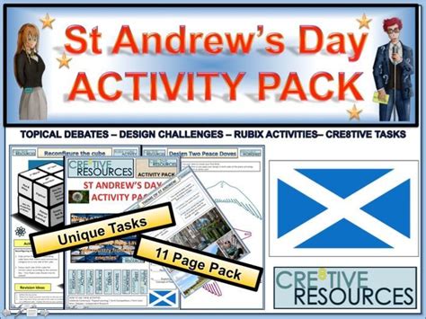 St Andrew's Day | Teaching Resources | World science day, Activity pack, Teaching resources