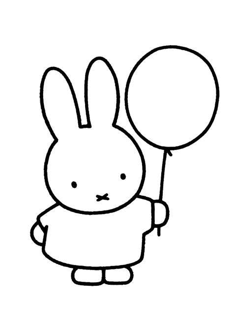 Miffy Coloring Pages | Bunny coloring pages, Bear coloring pages, Coloring pages