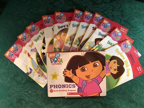 Nick Jr DORA THE EXPLORER 12 Book Boxed Set Phonics Reading Program Pack for Sale - Fleetwoodmac.net