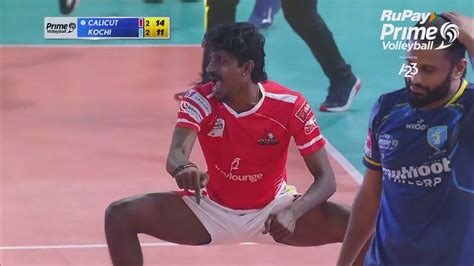 Watch Calicut Are Alive, Ajith Lal Finishes Off With A Killer Spike ...