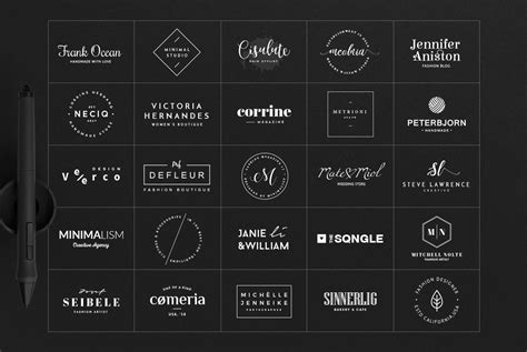 70 Elegant Logos (Extended License) (19166) | Logos | Design Bundles