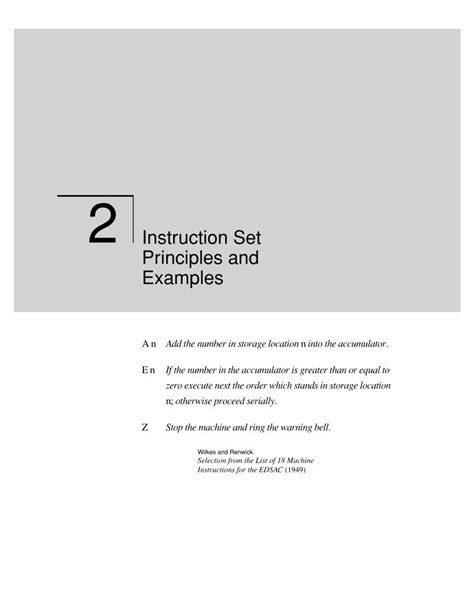 (PDF) Instruction Set Principles and Examples - DOKUMEN.TIPS