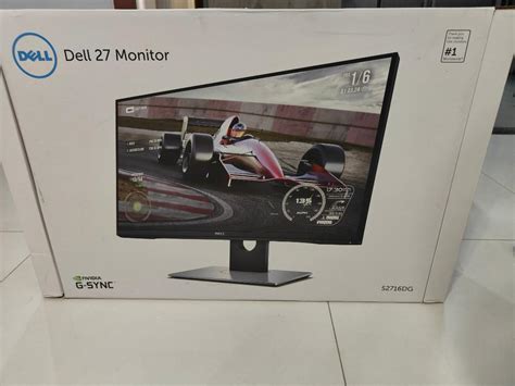 Dell Gaming Monitor S2716DG 27" 2K 144Hz G-sync IPS, Computers & Tech ...