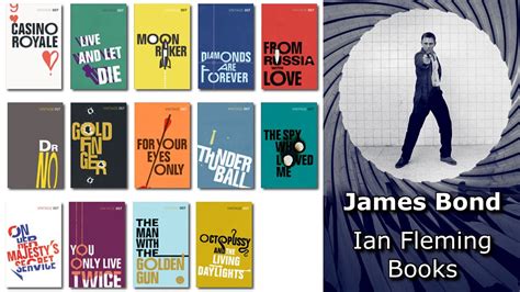 James Bond Books Illustrations