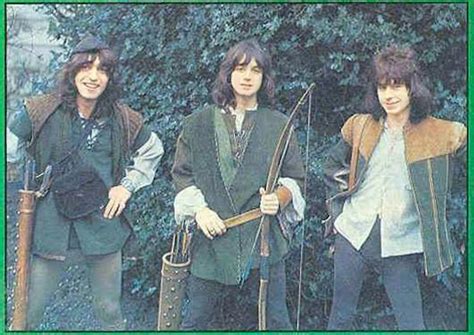 The Arrows as Robin Hood and his Merry Men in Supersonic Magazine UK 1976