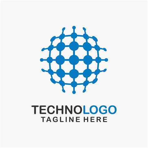 Abstract tech logo design 10065875 Vector Art at Vecteezy