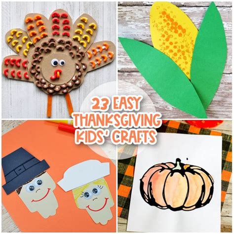 Thanksgiving Crafts for Kids | Thanksgiving crafts preschool, Thanksgiving crafts, Thanksgiving ...