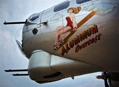 Nose Art | Experimental Aircraft Association restored B-17G.… | Tau Zero | Flickr