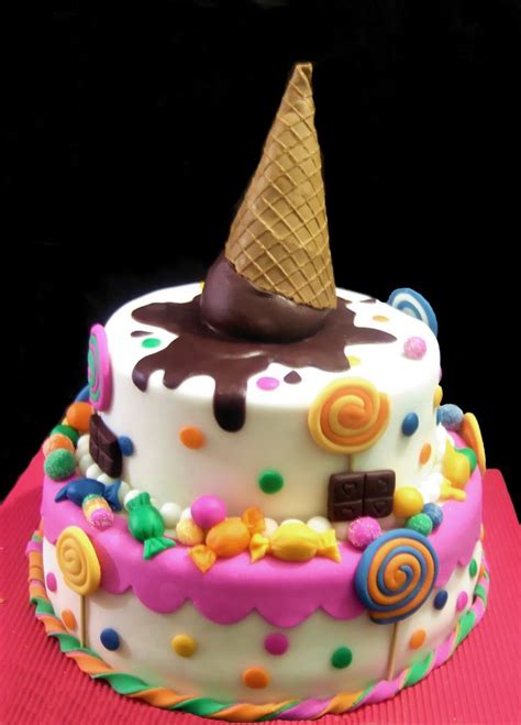 super cute for a little girl's cake | cakes | Pinterest | Cute cakes, Birthdays and Girls