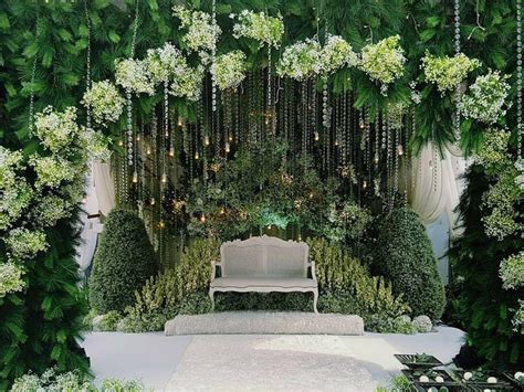 Pelamin Kahwin Tema Garden - 5 Konsep Pelamin Outdoor Yang Bergaya Dan ...