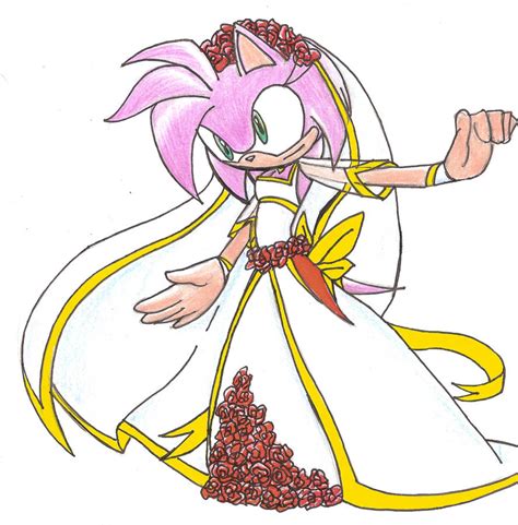 .:Wedding Dress_Amy Rose:. by PhoenixSAlover on DeviantArt