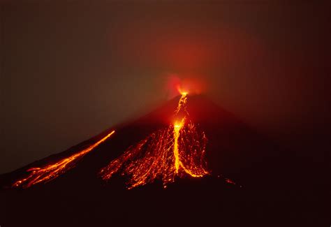 Incandescent Lava Blocks and Strombolian Eruption | RSI Photos