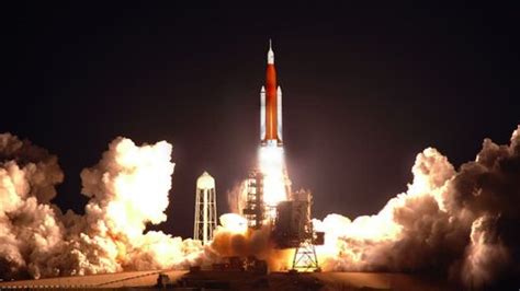 Orion Spacecraft Space Launch System Launching Stock Footage Video (100 ...