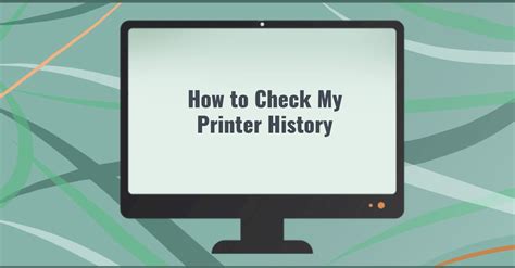 How to Check My Printer History in 2024 - Apps Like These. Best Apps for Android, iOS, and ...