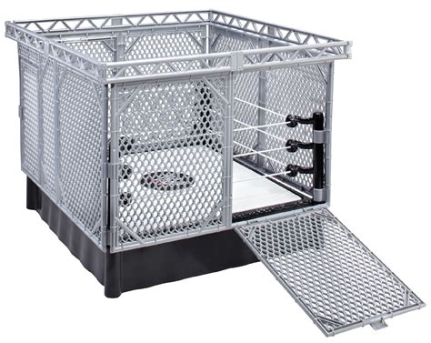 WWE Steel Cage Accessory Deluxe Play Set - Toys & Games - Action Figures & Accessories - Sports ...