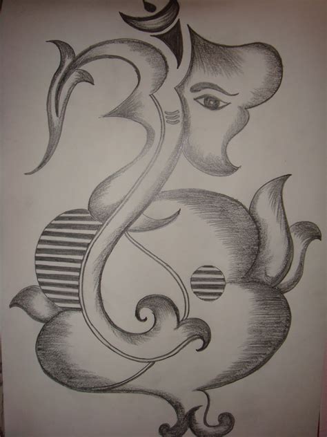 Lord Ganesha Drawing at GetDrawings | Free download