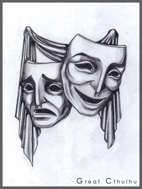 Tragedy comedy masks wall art | Drama masks, Comedy tragedy masks, Mask drawing