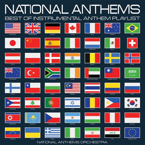 ‎National Anthems - Best of Instrumental Anthem Playlist by National ...