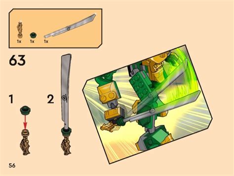 LEGO 71781 Lloyd's Mech Battle EVO Instructions, Ninjago - Core