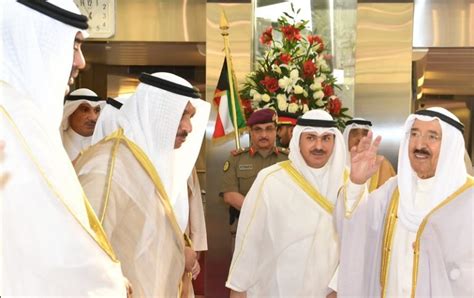 Kuwait ruler departs to UK on private visit