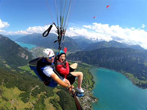 Paragliding in Interlaken, the paragliding capital of the World! - Interlaken Adventure Hostel