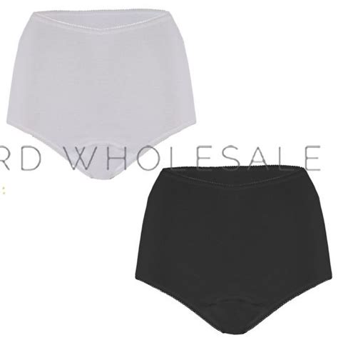 Ladies Cotton Incontinence Briefs Washable with Pad - Lord Wholesale Co