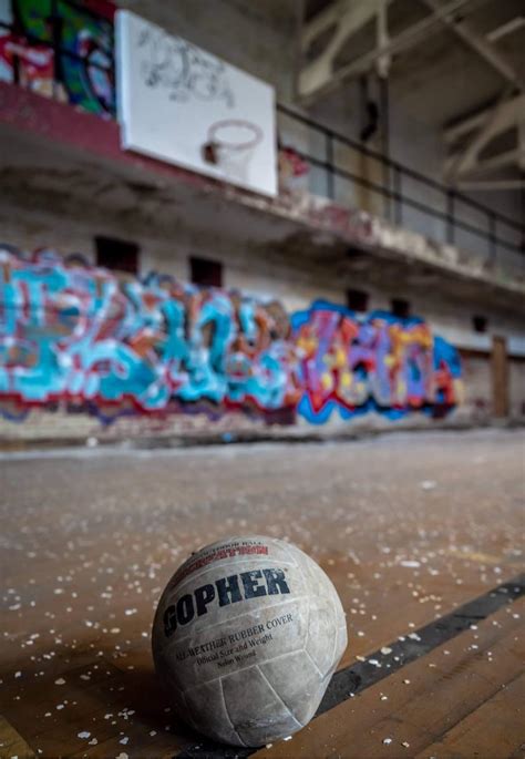 In an abandoned school gym. : r/AbandonedPorn