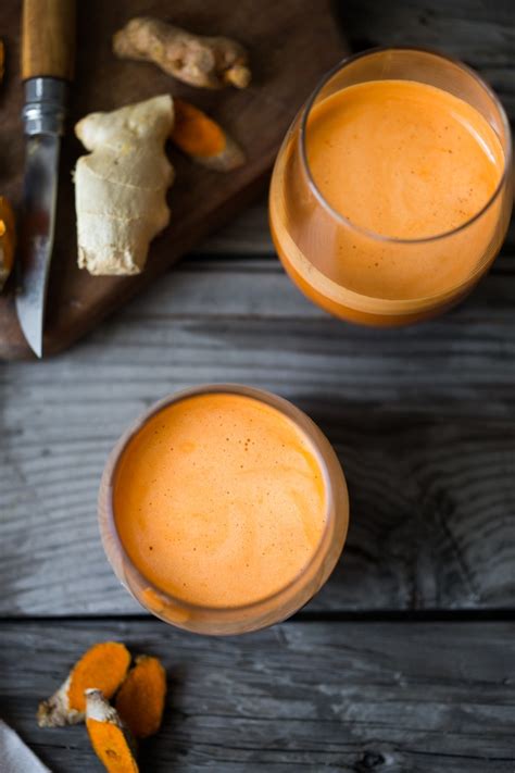 Carrot Juice with Turmeric and Ginger | Feasting At Home