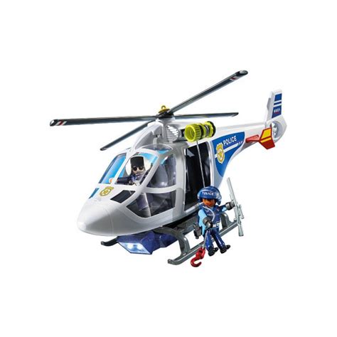 Playmobil – Police Helicopter with LED Search light