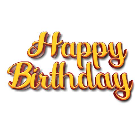 Happy Birthday Text Image, Happy Birthday, Birthday Image, Birthday Text Image PNG Transparent ...