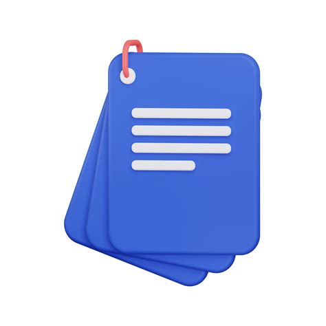 3d note icon 10872187 PNG