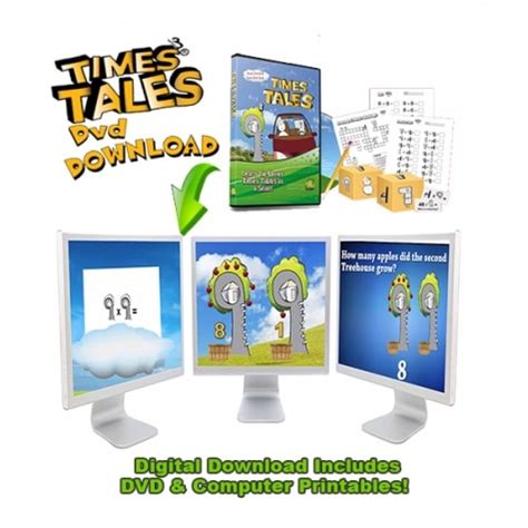 Times Tales Digital Program + Worksheets Only $15.95! (Reg. $22!)