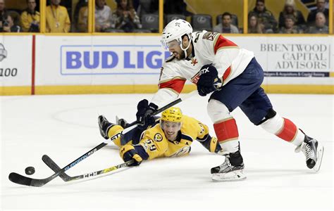 Panthers rebound with 7-4 victory over Predators - Sun Sentinel