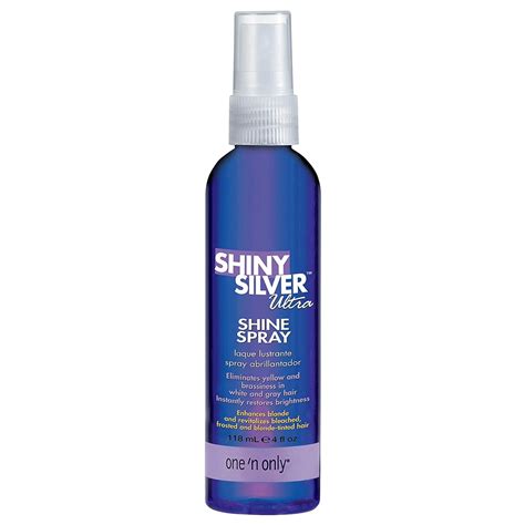 One N Only Shiny Silver Ultra Shine Spray, 4 Oz. - Walmart.com