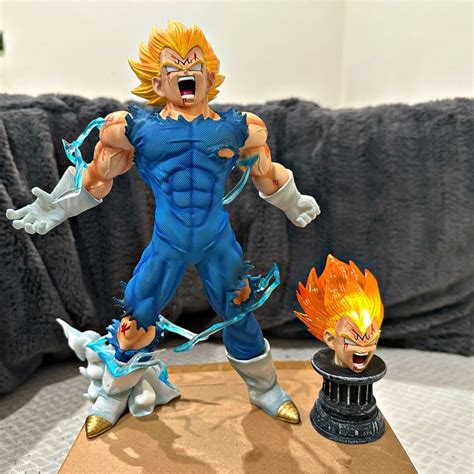 Dragon Ball Z Majin Vegeta Sacrifice Outbreak Anime Figure - Etsy