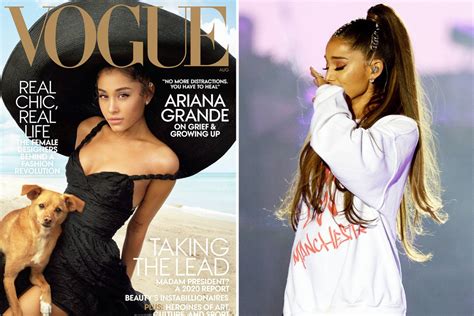 Ariana Grande stuns on Vogue cover and says Manchester bombing 'isn't her trauma' and One Love ...