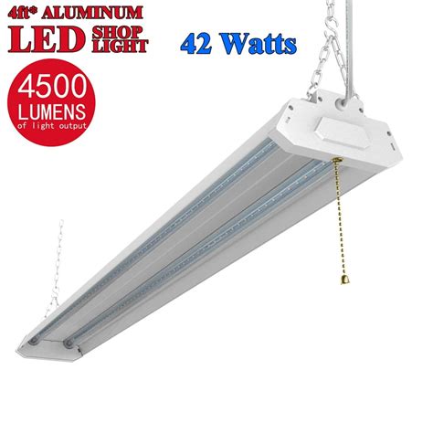 4 foot 4500 Lumens 42 Watt LED Shoplight Room Garage Work Light Fixture - Walmart.com - Walmart.com