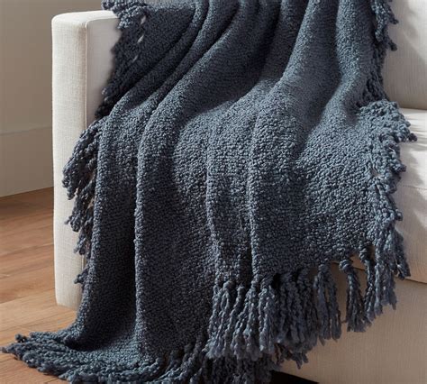 Dreamy Handwoven Fringe Throw | Pottery Barn